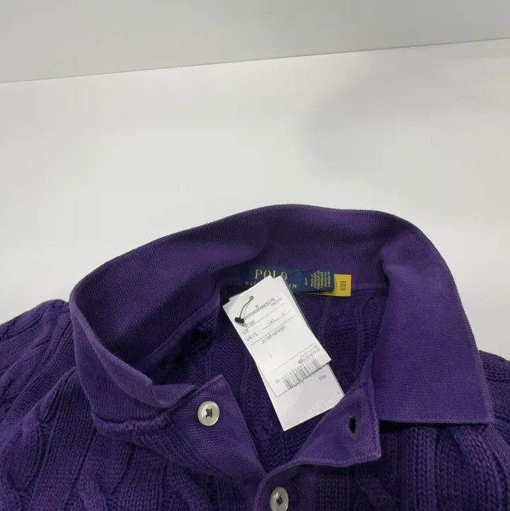 Polo Ralph Lauren Polo Ralph Lauren Purple Pony Logo Short-Sleeve Polo Size US L / EU 52-54 / 3 - 7 Thumbnail