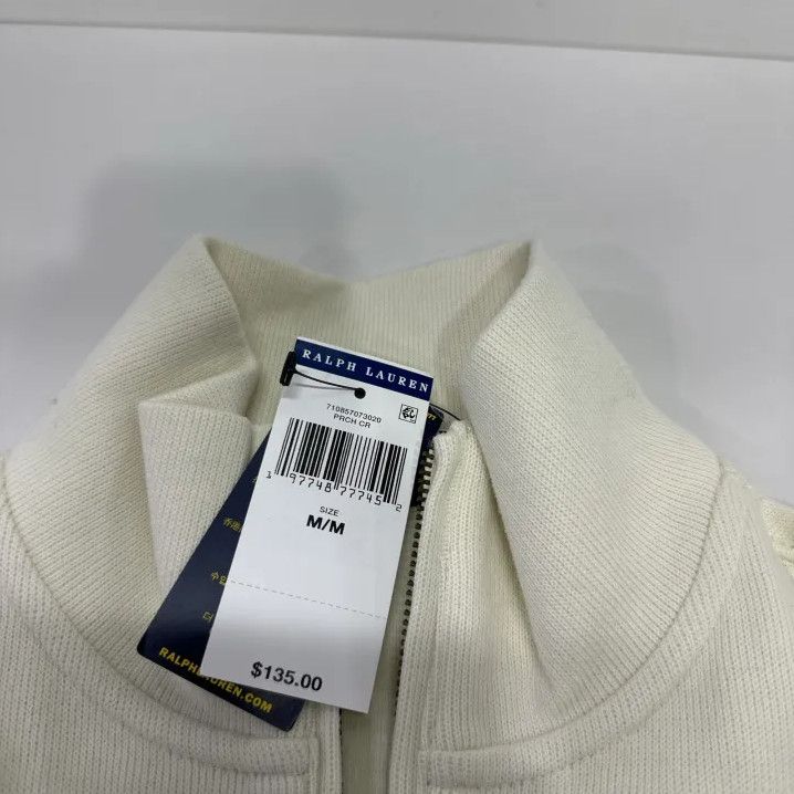 Polo Ralph Lauren Polo Ralph Lauren FW22 Solid Logo Zip Collar Sweatshirt Size US M / EU 48-50 / 2 - 4 Thumbnail