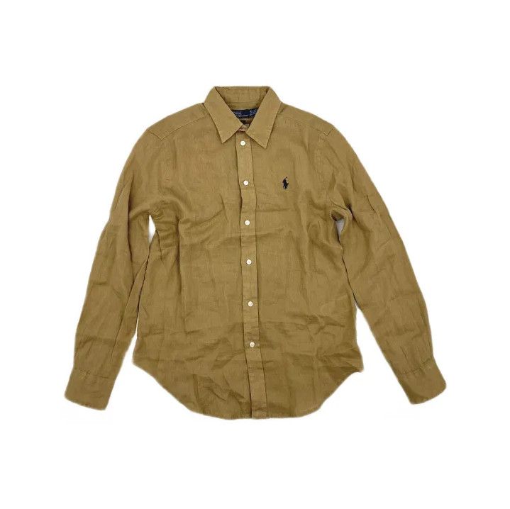 Polo Ralph Lauren Polo Ralph Lauren Linen Shirt Size US XS / EU 42 / 0 - 2 Thumbnail