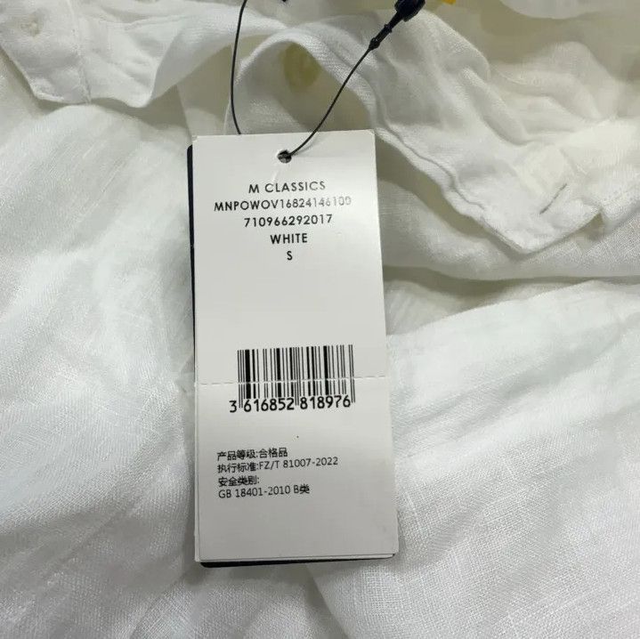 Polo Ralph Lauren Polo Ralph Lauren FW24 Logo Embroidered Linen Long-Sleeve Shirt Size US S / EU 44-46 / 1 - 6 Thumbnail