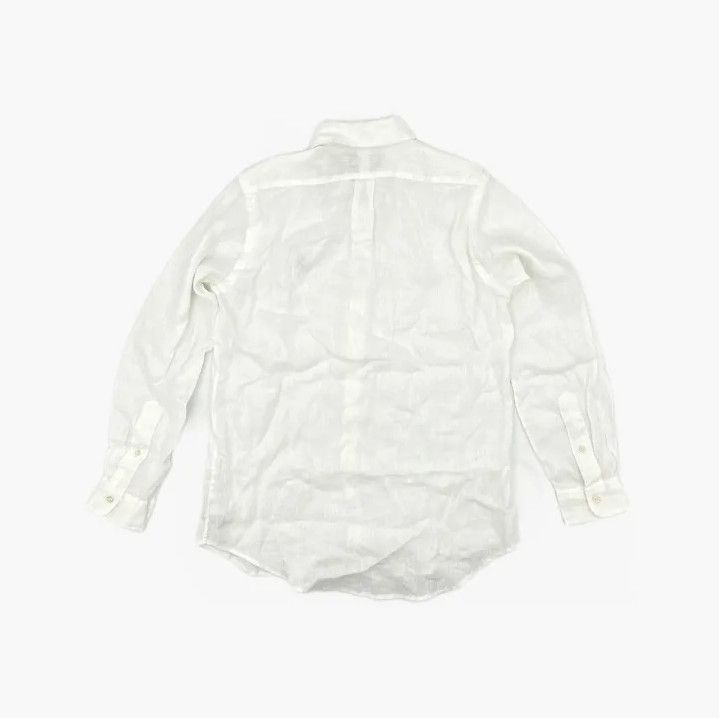 Polo Ralph Lauren Polo Ralph Lauren FW24 Logo Embroidered Linen Long-Sleeve Shirt Size US S / EU 44-46 / 1 - 3 Thumbnail
