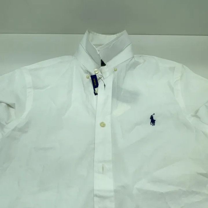 Polo Ralph Lauren Polo Ralph Lauren Men's White Long-Sleeve Button-Up Shirt Size US S / EU 44-46 / 1 - 9 Thumbnail