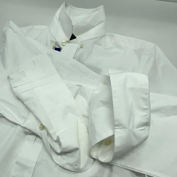 Polo Ralph Lauren Polo Ralph Lauren Men's White Long-Sleeve Button-Up Shirt Size US S / EU 44-46 / 1 - 8 Thumbnail