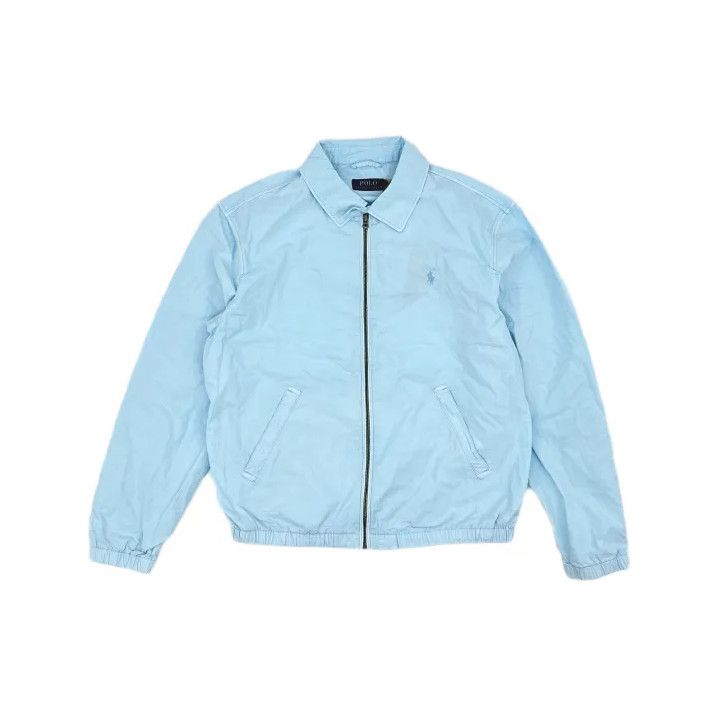 Polo Ralph Lauren Polo Ralph Lauren Solid Embroidered Zip Collar Jacket Size US L / EU 52-54 / 3 - 2 Thumbnail
