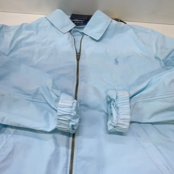 Polo Ralph Lauren Polo Ralph Lauren Solid Embroidered Zip Collar Jacket Size US L / EU 52-54 / 3 - 10 Thumbnail
