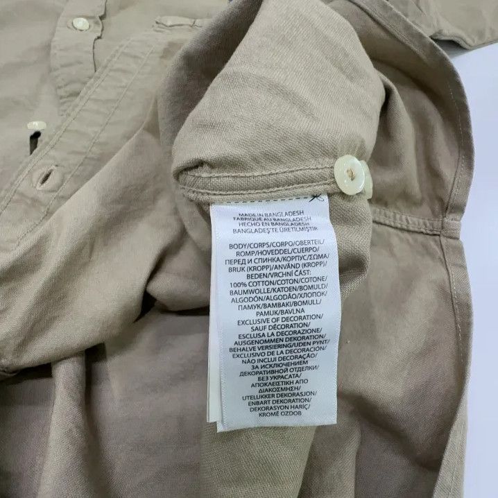 Polo Ralph Lauren Polo Ralph Lauren SS20 Logo Embroidered Oxford Long Sleeve Shirt Size US XL / EU 56 / 4 - 4 Thumbnail