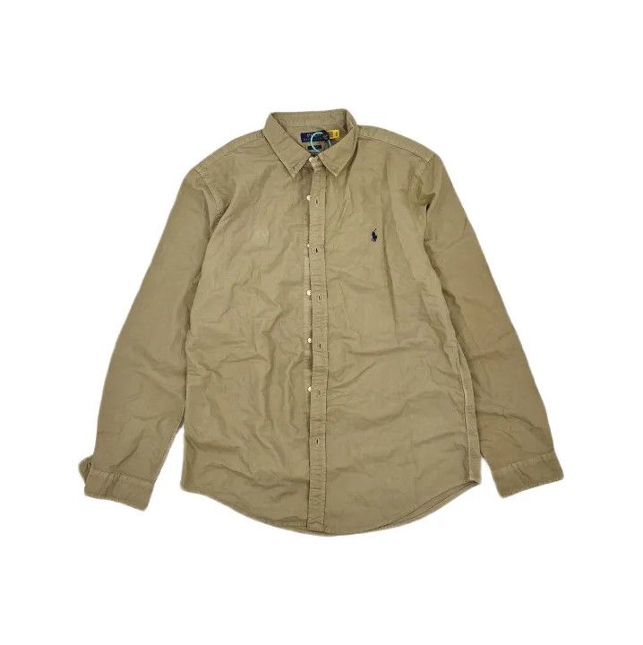 Polo Ralph Lauren Polo Ralph Lauren SS20 Logo Embroidered Oxford Long Sleeve Shirt Size US XL / EU 56 / 4 - 2 Thumbnail