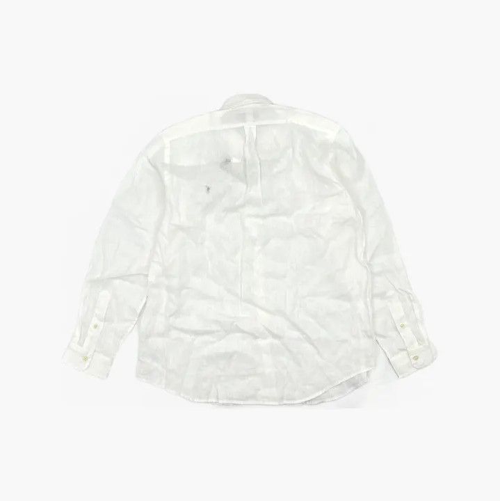 Polo Ralph Lauren Polo Ralph Lauren Linen Pony Logo Long-Sleeve Shirt Size US XL / EU 56 / 4 - 3 Thumbnail
