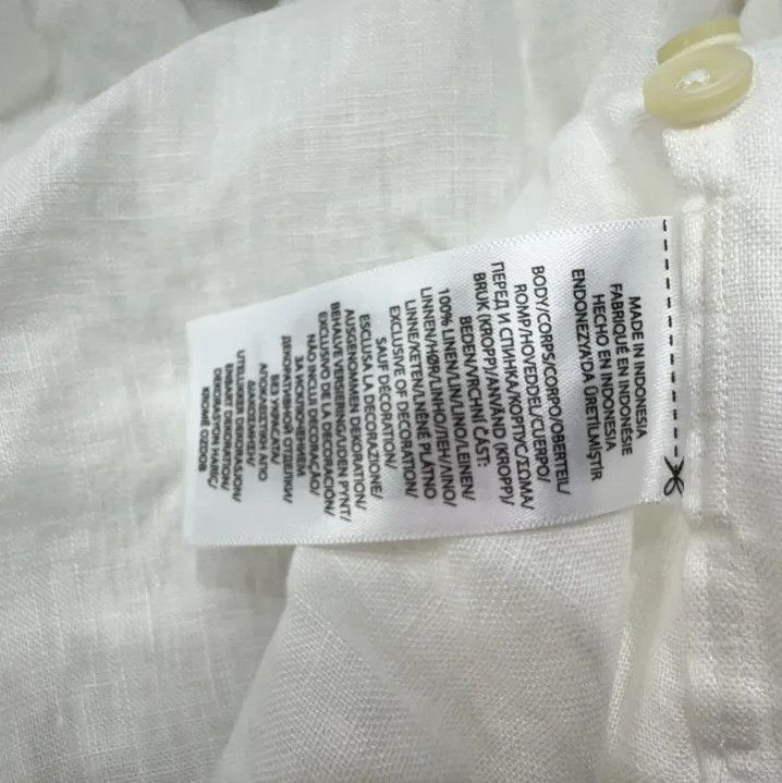 Polo Ralph Lauren Polo Ralph Lauren Linen Pony Logo Long-Sleeve Shirt Size US XL / EU 56 / 4 - 6 Thumbnail