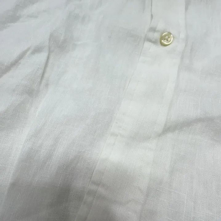 Polo Ralph Lauren Polo Ralph Lauren Linen Pony Logo Long-Sleeve Shirt Size US XL / EU 56 / 4 - 8 Thumbnail