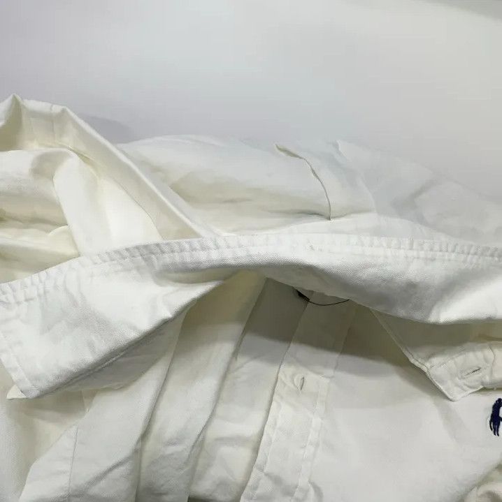 Polo Ralph Lauren Polo Ralph Lauren FW21 Logo Embroidered Oxford Shirt Size US XL / EU 56 / 4 - 5 Thumbnail