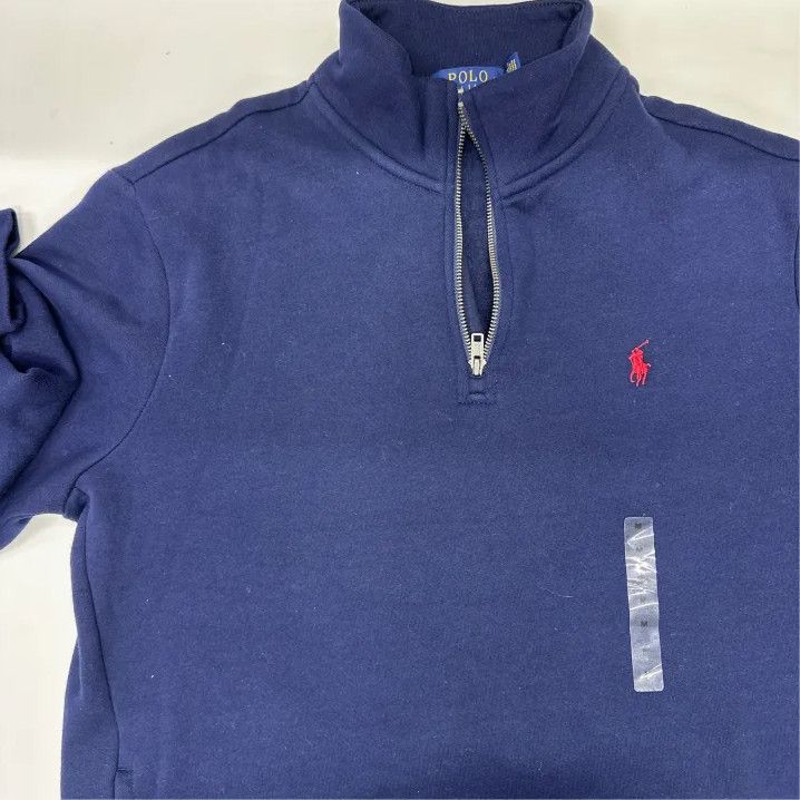 Polo Ralph Lauren Polo Ralph Lauren Logo Half-Zip Long-Sleeve Sweatshirt Size US M / EU 48-50 / 2 - 7 Thumbnail