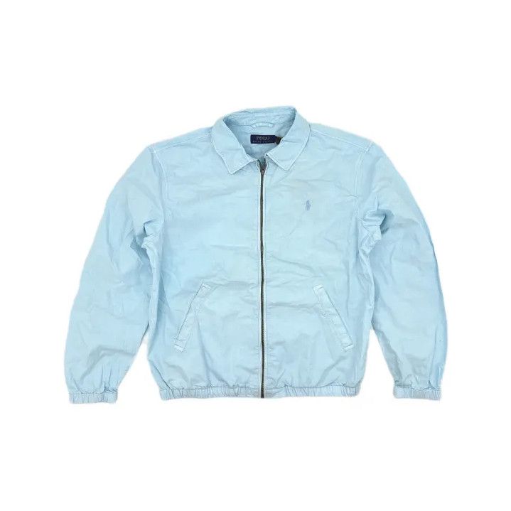 Polo Ralph Lauren Polo Ralph Lauren Solid Embroidered Zip Collar Jacket Size US L / EU 52-54 / 3 - 2 Thumbnail