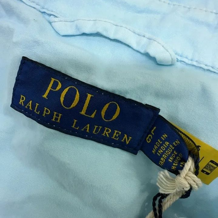 Polo Ralph Lauren Polo Ralph Lauren Solid Embroidered Zip Collar Jacket Size US L / EU 52-54 / 3 - 5 Thumbnail