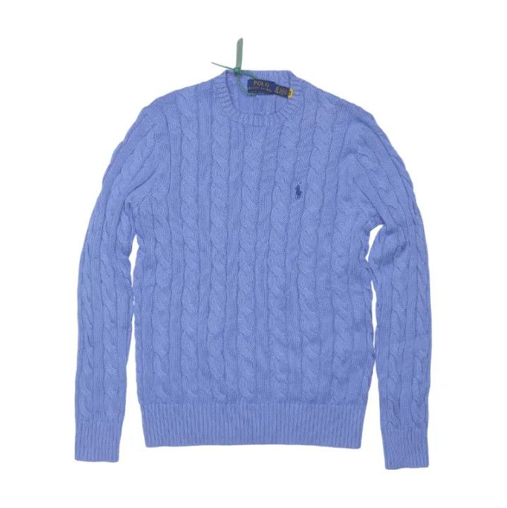 Polo Ralph Lauren Polo Ralph Lauren Cable-Knit Logo Long-Sleeve Sweater Size US XS / EU 42 / 0 - 2 Thumbnail