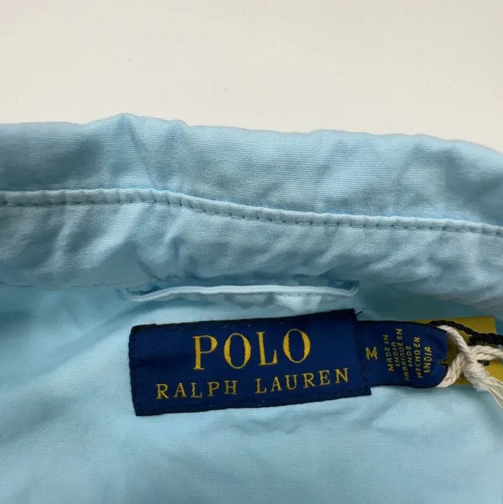 Polo Ralph Lauren Polo Ralph Lauren Solid Embroidered Zip Collar Jacket Size US M / EU 48-50 / 2 - 4 Thumbnail