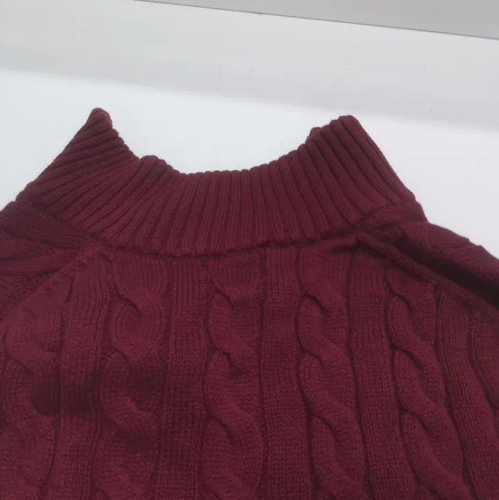 Polo Ralph Lauren Polo Ralph Lauren Solid Horse Embroidered Half-Zip Sweater Size US L / EU 52-54 / 3 - 4 Thumbnail