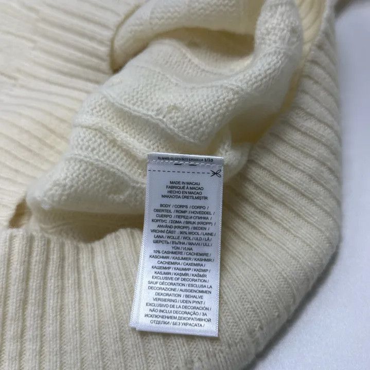 Polo Ralph Lauren Polo Ralph Lauren FW22 Cable-Knit Logo Sweater Size US M / EU 48-50 / 2 - 2 Thumbnail