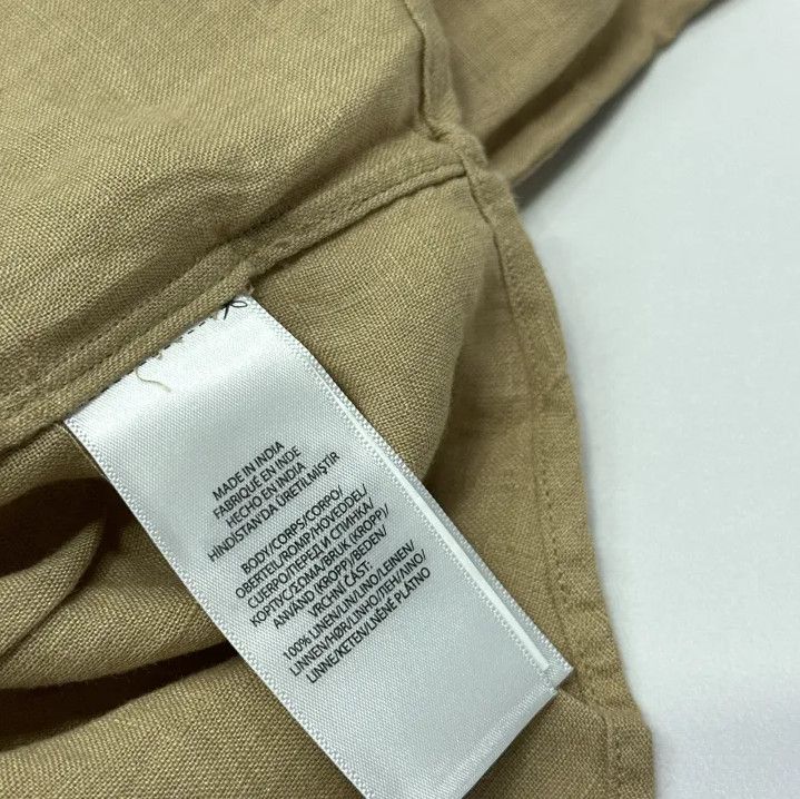 Polo Ralph Lauren Polo Ralph Lauren SS23 Relaxed Linen Long-Sleeve Shirt Size US L / EU 52-54 / 3 - 4 Thumbnail