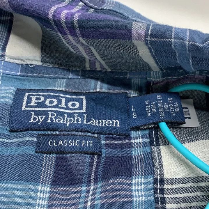 Polo Ralph Lauren Polo Ralph Lauren Men's Patchwork Plaid Long-Sleeve Shirt Size US L / EU 52-54 / 3 - 2 Thumbnail