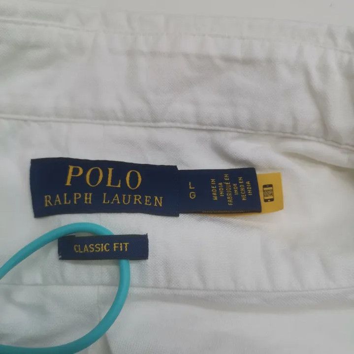 Polo Ralph Lauren Polo Ralph Lauren FW21 Logo Embroidered Oxford Shirt Size US L / EU 52-54 / 3 - 3 Thumbnail