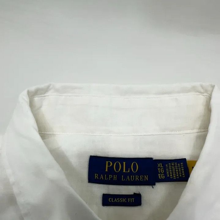 Polo Ralph Lauren Polo Ralph Lauren Pony Logo Long-Sleeve Button-Up Shirt Size US XL / EU 56 / 4 - 6 Thumbnail