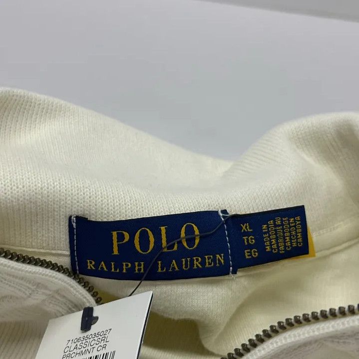Polo Ralph Lauren Polo Ralph Lauren FW23 Solid Pony Half-Zip Sweatshirt Size US XL / EU 56 / 4 - 4 Thumbnail