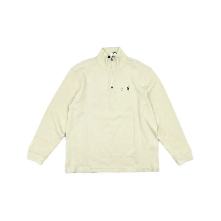 Polo Ralph Lauren Polo Ralph Lauren FW23 Solid Pony Half-Zip Sweatshirt Size US XL / EU 56 / 4 - 2 Thumbnail