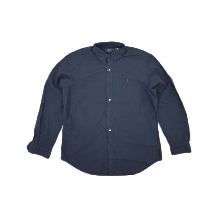 Polo Ralph Lauren Polo Ralph Lauren Logo Embroidered Oxford Long Sleeve Shirt Size US L / EU 52-54 / 3 - 2 Thumbnail