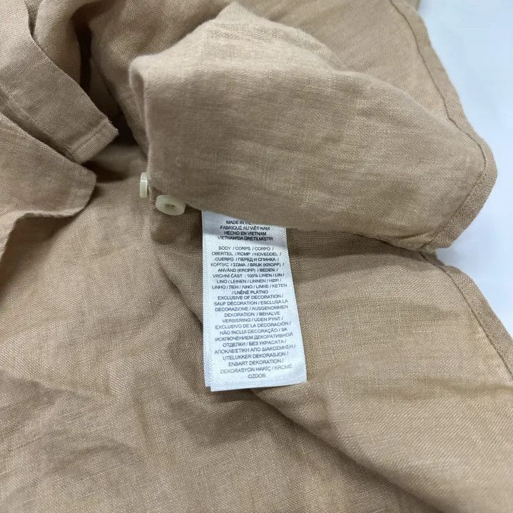 Polo Ralph Lauren Polo Ralph Lauren SS23 Linen Lapel Long-Sleeve Shirt Size US XL / EU 56 / 4 - 5 Thumbnail