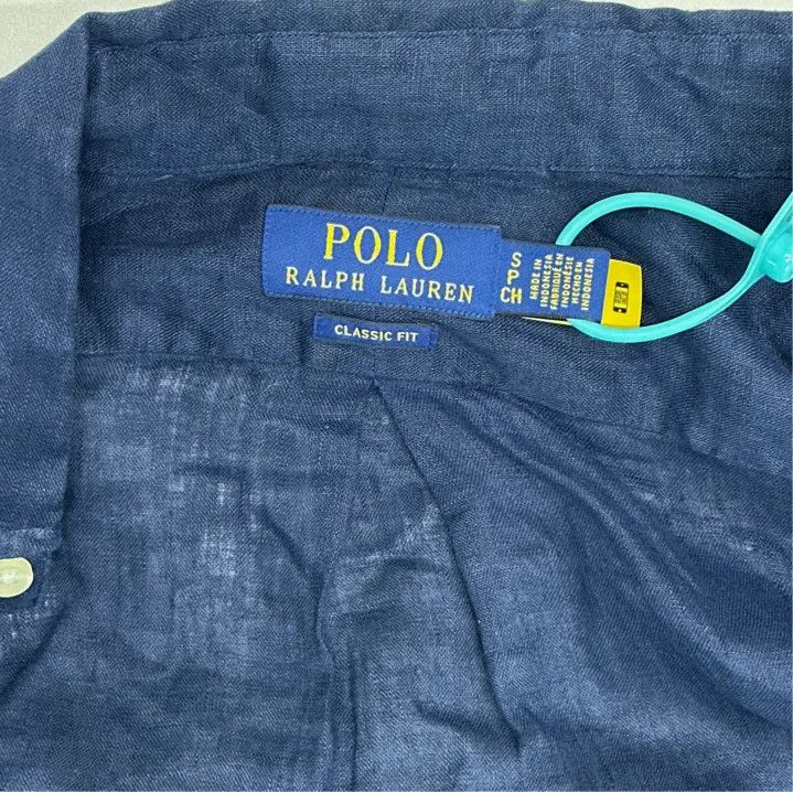 Polo Ralph Lauren Polo Ralph Lauren SS23 Solid Logo Embroidered Long Sleeve Shirt Size US S / EU 44-46 / 1 - 2 Thumbnail