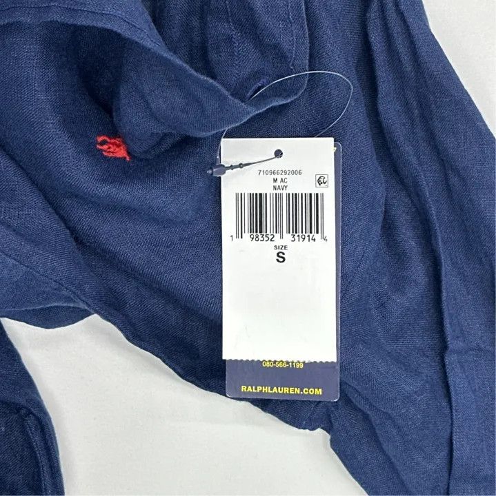 Polo Ralph Lauren Polo Ralph Lauren SS23 Solid Logo Embroidered Long Sleeve Shirt Size US S / EU 44-46 / 1 - 3 Thumbnail