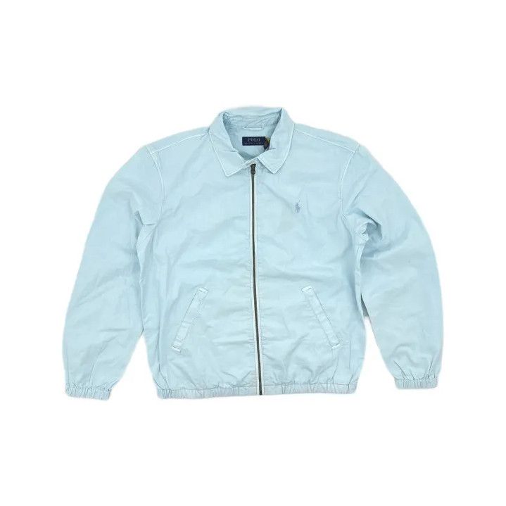 Polo Ralph Lauren Polo Ralph Lauren Solid Embroidered Zip Collar Jacket Size US L / EU 52-54 / 3 - 2 Thumbnail
