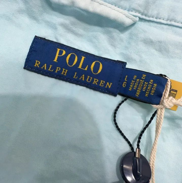 Polo Ralph Lauren Polo Ralph Lauren Solid Embroidered Zip Collar Jacket Size US L / EU 52-54 / 3 - 5 Thumbnail