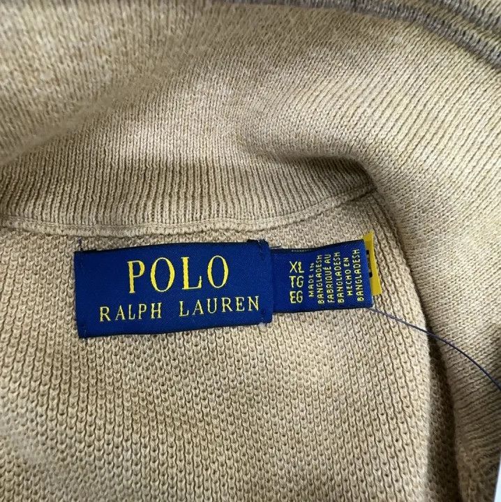 Polo Ralph Lauren Polo Ralph Lauren FW23 Logo Quarter-Zip Long Sleeve Knit Size US XL / EU 56 / 4 - 4 Thumbnail
