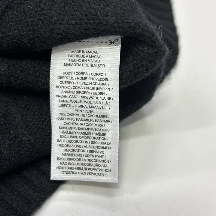 Polo Ralph Lauren Polo Ralph Lauren Solid Logo Cable Knit Wool Sweater Size US S / EU 44-46 / 1 - 4 Thumbnail