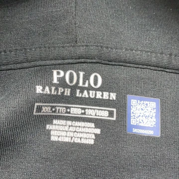 Polo Ralph Lauren Polo Ralph Lauren Solid Embroidered Zip Hoodie Size US XXL / EU 58 / 5 - 2 Thumbnail