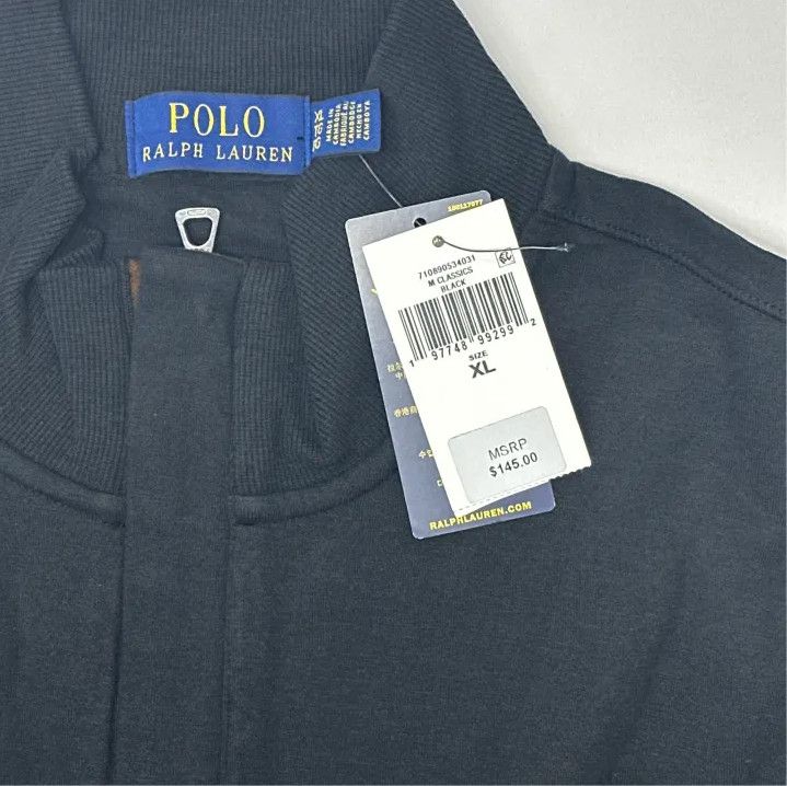 Polo Ralph Lauren Polo Ralph Lauren Men's Half-Zip Logo Sweatshirt Size US XL / EU 56 / 4 - 2 Thumbnail