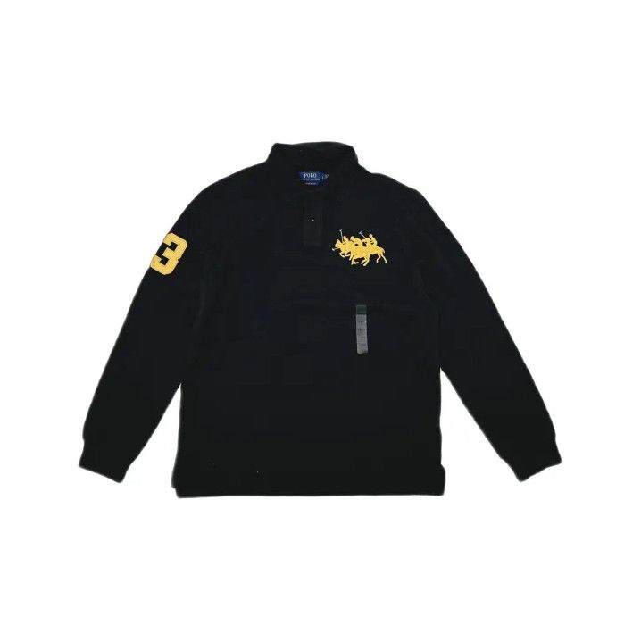 Polo Ralph Lauren Polo Ralph Lauren Slim Fit Logo Embroidered Long-Sleeve Polo Size US L / EU 52-54 / 3 - 2 Thumbnail