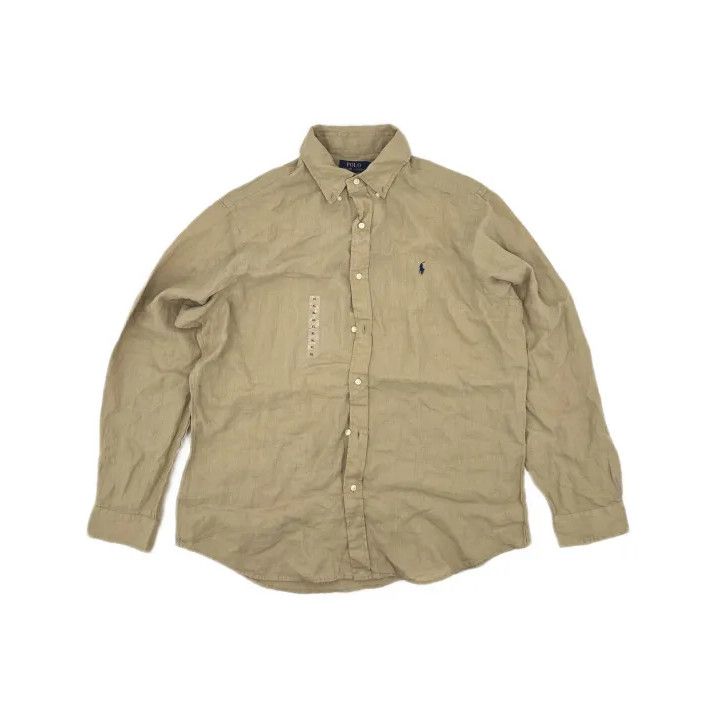 Polo Ralph Lauren Polo Ralph Lauren Pony Logo Long-Sleeve Shirt Size US XL / EU 56 / 4 - 2 Thumbnail