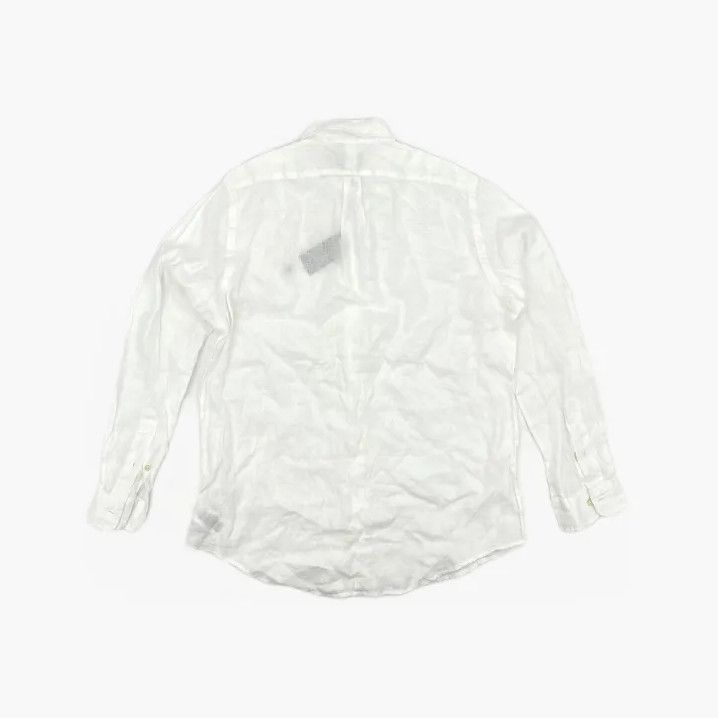Polo Ralph Lauren Polo Ralph Lauren Relaxed Linen Pony Logo Long-Sleeve Shirt Size US L / EU 52-54 / 3 - 3 Thumbnail