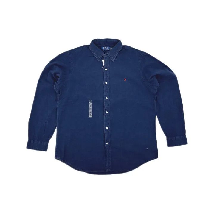 Polo Ralph Lauren Polo Ralph Lauren Logo Embroidered Long-Sleeve Shirt Size US XL / EU 56 / 4 - 2 Thumbnail