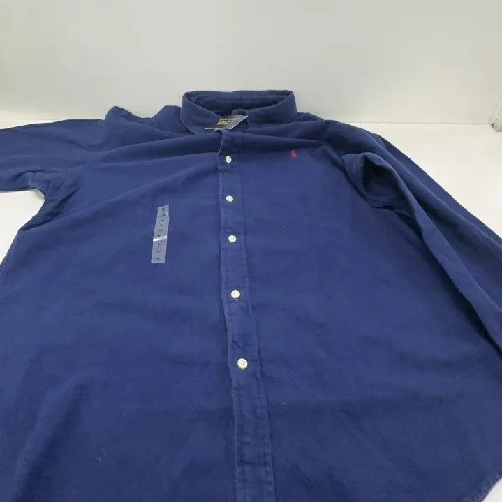 Polo Ralph Lauren Polo Ralph Lauren Logo Embroidered Long-Sleeve Shirt Size US XL / EU 56 / 4 - 9 Thumbnail