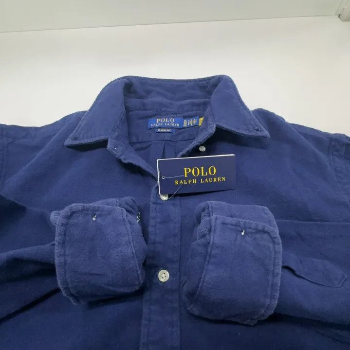 Polo Ralph Lauren Polo Ralph Lauren Logo Embroidered Long-Sleeve Shirt Size US XL / EU 56 / 4 - 7 Thumbnail
