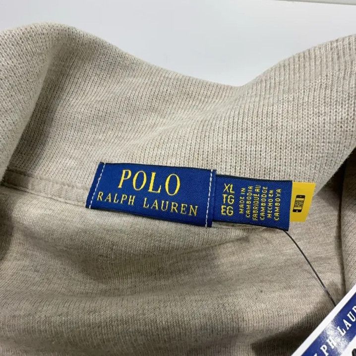 Polo Ralph Lauren Polo Ralph Lauren SS23 Half-Zip Logo Embroidered Sweatshirt Size US XL / EU 56 / 4 - 4 Thumbnail