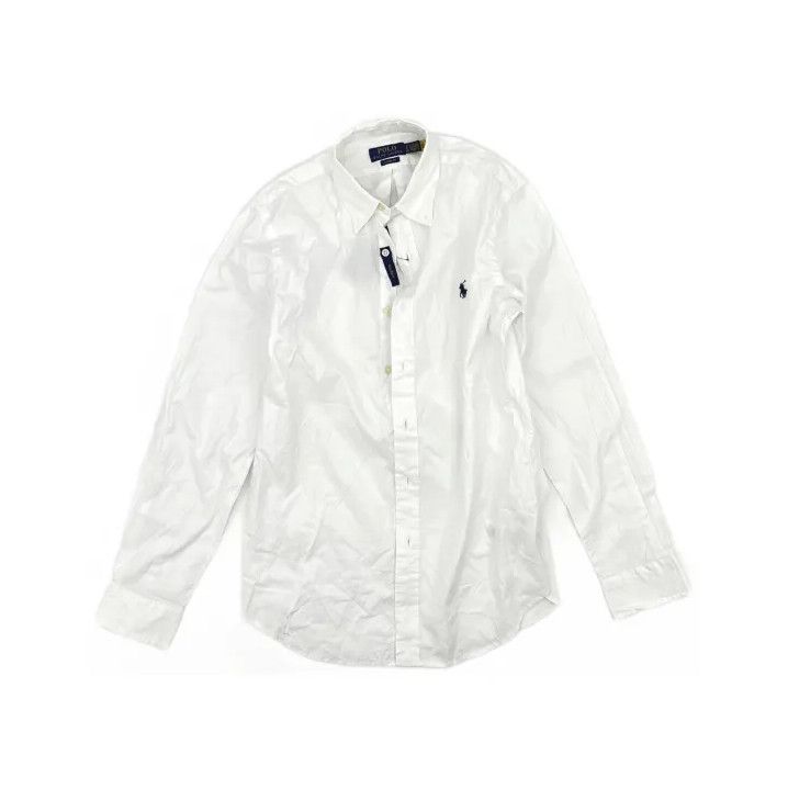 Polo Ralph Lauren Polo Ralph Lauren FW21 Logo Embroidered Oxford Shirt Size US S / EU 44-46 / 1 - 2 Thumbnail
