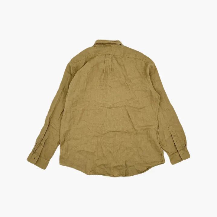 Polo Ralph Lauren Polo Ralph Lauren Linen Pony Logo Long-Sleeve Shirt Size US XL / EU 56 / 4 - 3 Thumbnail