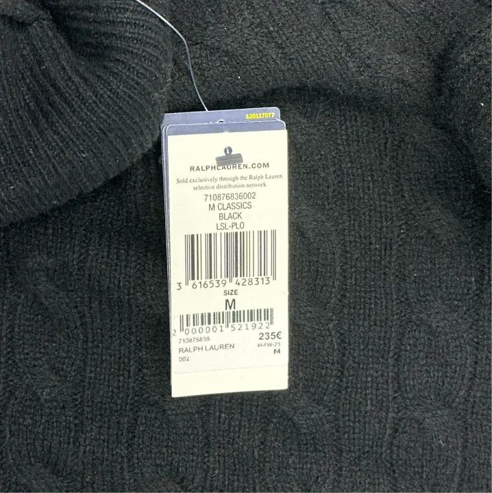 Polo Ralph Lauren Polo Ralph Lauren FW22 Embroidered Turtleneck Cashmere Sweater Size US M / EU 48-50 / 2 - 3 Thumbnail