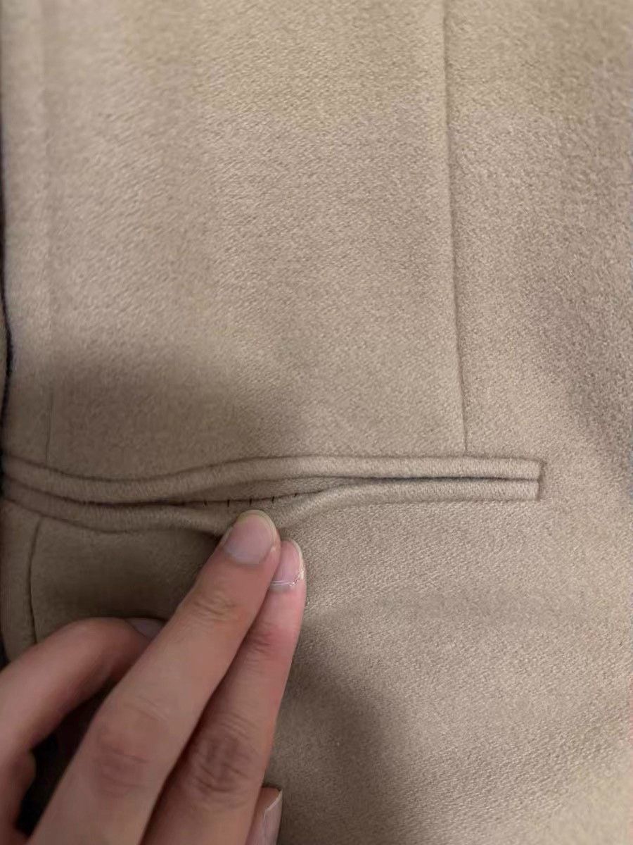 Saint Laurent Paris Saint Laurent Cashmere Wool Blend Coat Size US L / EU 52-54 / 3 - 3 Thumbnail