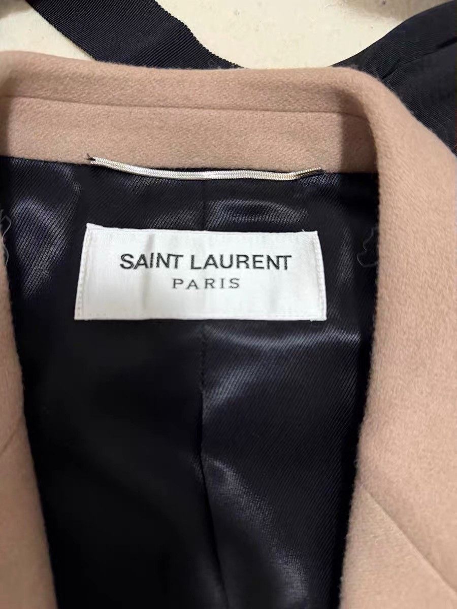 Saint Laurent Paris Saint Laurent Cashmere Wool Blend Coat Size US L / EU 52-54 / 3 - 5 Thumbnail